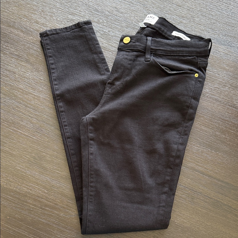 Frame *BRAND NEW* Black Skinny Jeans